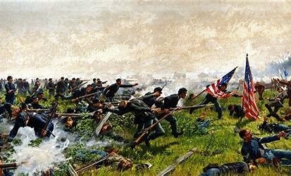 The Battle of Seven Pines near Richmond, Virginia.