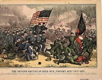The Battle of Second Bull Run (or Second Manassas)