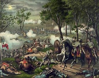 The Battle of Chancellorsville, Virginia