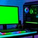 Computadora gamer alta tecnologia monitor gabinete teclado mouse gamer