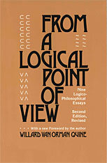 "From a Logical Point of View" is published