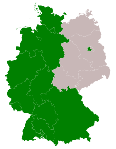 Los aliados occidentales unieron los territorios