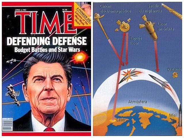 El presidente estadounidense Ronald Reagan reactiva carrera armarística