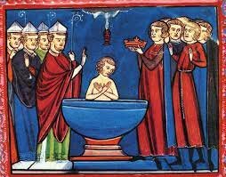 Clodoveo si converte al Cristianesimo