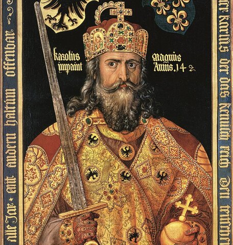 Carlo Magno sconfigge i Longobardi