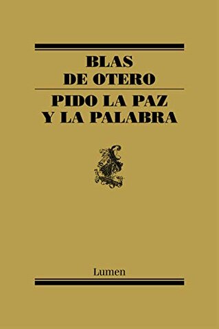 "Pido la paz y la palabra"