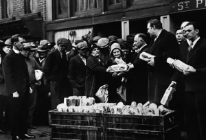 Beginning of Great Depression