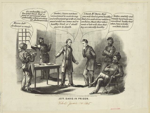 Jefferson Davis is Released from Prison