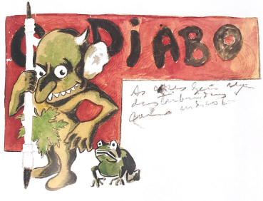 Envia desenhos para A Ilustração Brasileira e para o jornal português O Diabo.