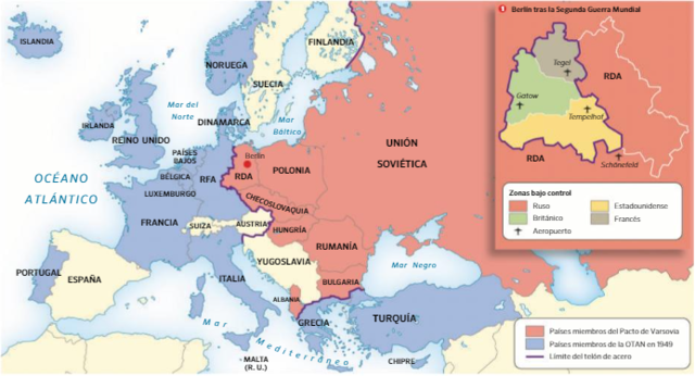 1949 - División en dos bloques