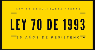 Ley 70 de 1993