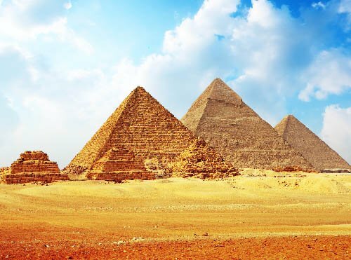 Egyptian I Construction of The Great Pyramids of Giza