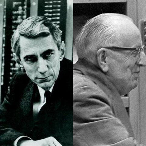 Norbert Wiener. Claude Shannon