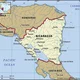 Nicaragua map boundaries cities locator
