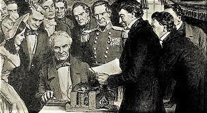 LA PRIMERA LINEA TELEGRAFICA DEL MUNDO.