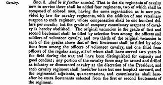 Army Reorganization Act