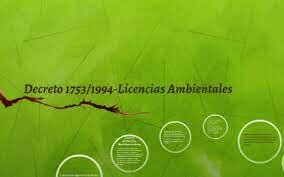 DECRETO 1753 DE 1994
