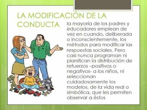 Bandura “principios de modificación conductual”