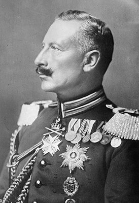 German Revolution of 1918 and Kaiser Wilhelm II resigns