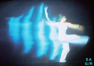 Première performance intéractive dansée