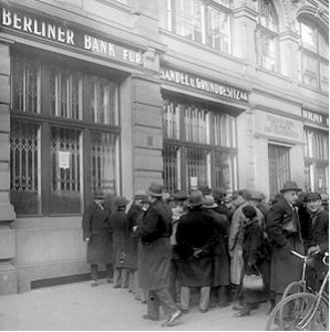 Beginning of Great Depression