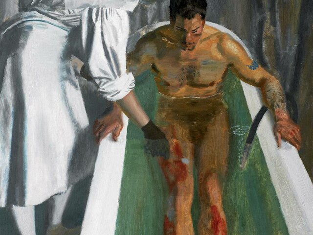 Obra de la 2nd Guerra Mundial: A Saline Bath, RAF Hospital de Alfred Thomson.