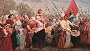 Marcha de mujeres a Versalles