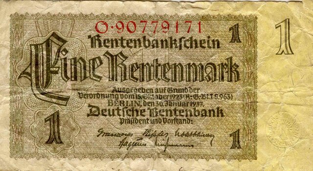 Introduction of the Rentenmark