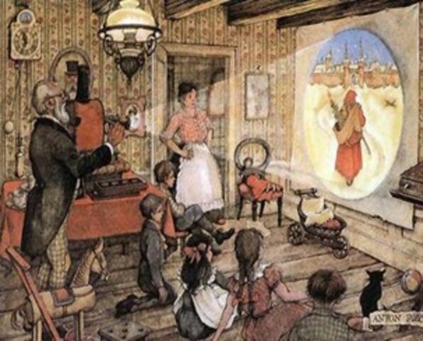 Películas coloreadas.