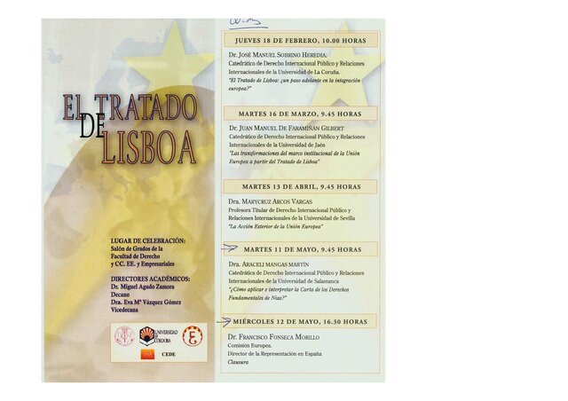 Creación de la carta de acción de Lisboa.