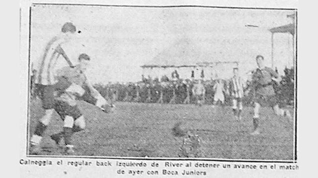 Primer Superclasico del Futbol Argentino