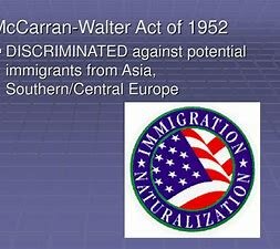 Immigration and Nationality Act of 1952