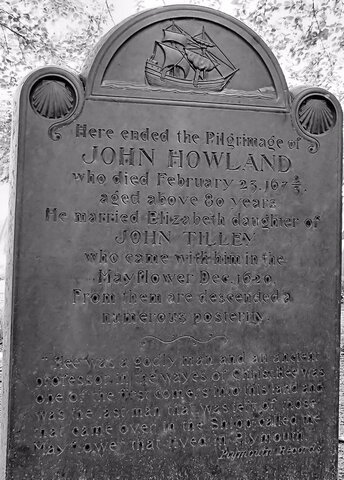 John Howland, Thrown overboard