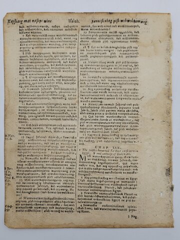 First Bible printed in America