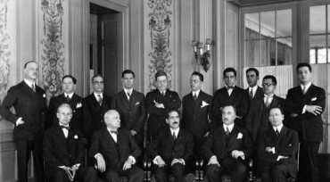 German entrance into League of Nations