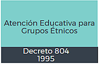 DECRETO 804 DEL AÑO 1995