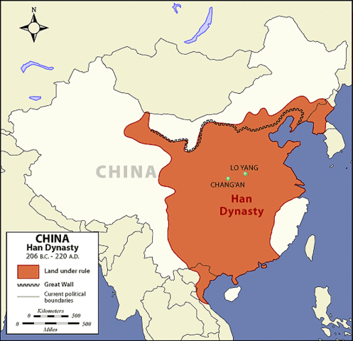 Han Dynasty collapses