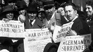 Armistice ending WWI