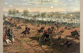 Start of the Battle of Gettysburg