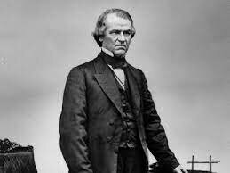 Andrew Johnson is President