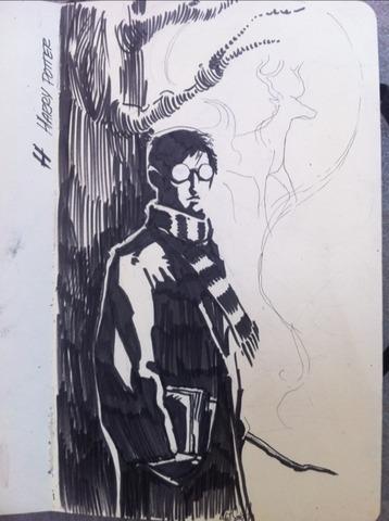 The idea for Harry Potter came fully formed in J.K's head