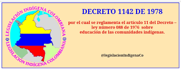 DECRETO 1142 DE 1978