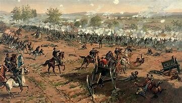 Battle at Gettysburg