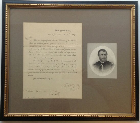 Grant Becomes Secretary of War