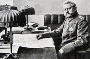 Election of President von Hindenburg