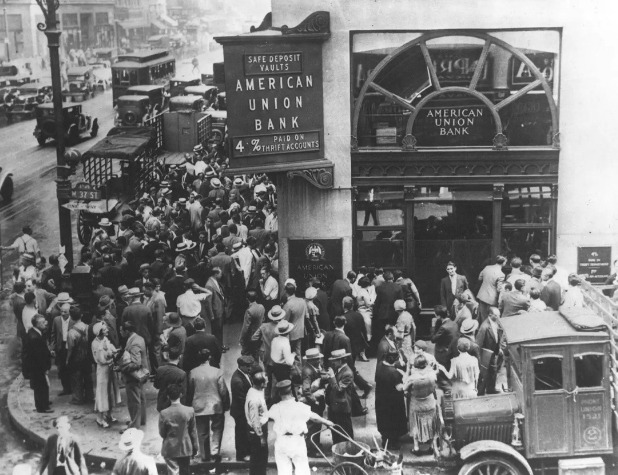 Beginning of Great Depression (1929)