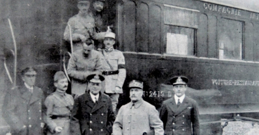 Armistice ending WW I