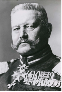 Election of President von Hindenburg