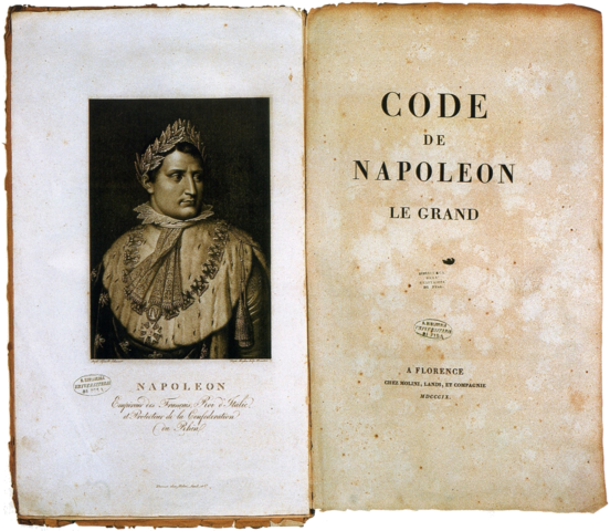 Napoleonic Code/Code Civil