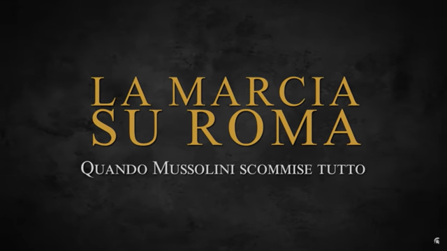 Quando Mussolini scommise tutto…